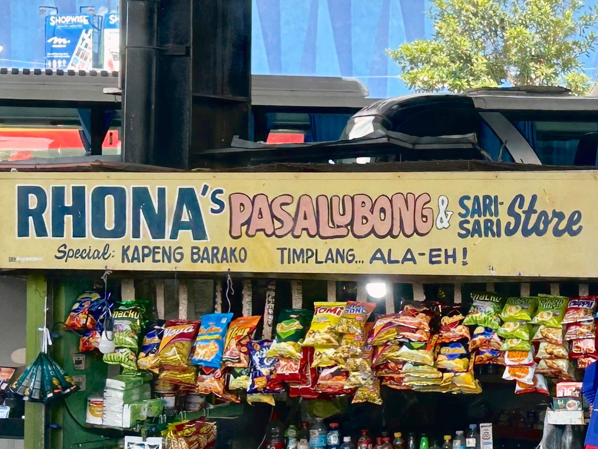 ni_omeng's tweet photo. 🔍 handpainted signages of sari-sari stores in batangas city grand terminal 🚌 https://t.co/nHvQWYbgLJ