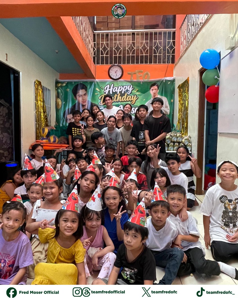 teamfredofc_'s tweet photo. Fred's birthday celebration—PART 2

A birthday filled with love, purpose, and giving back❤️🏀

You are truly an inspiration, Fred! a Happy birthday indeed 💚
#teamfredofficial #fredmoser https://t.co/07erSlD7fG