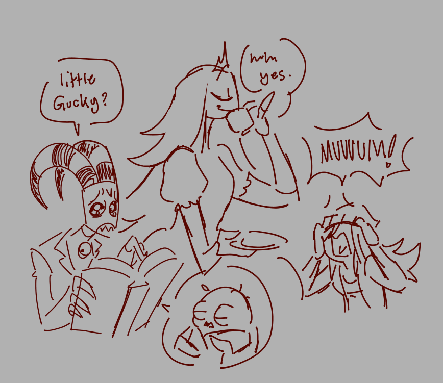 JB_washere's tweet photo. I had a little idea but i dont know how well twt would handle it so i drew these instead

#HelluvaBoss https://t.co/AmjUauWzSQ