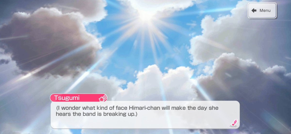 CrystallizedBoo's tweet photo. rereading some of the past afterglow events i missed

it seems theyve ditched band stories and have them scattered through several event stories which is ok but its very easy to miss some stuff

why do they keep talking like this im not done yet but holy shit my heart is breaking https://t.co/VuPccP6Lf7