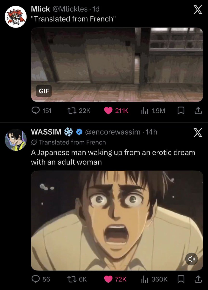 cosy_ti's tweet photo. what the fuck is going on with the japanese and the french https://t.co/NZkvzbNTsk