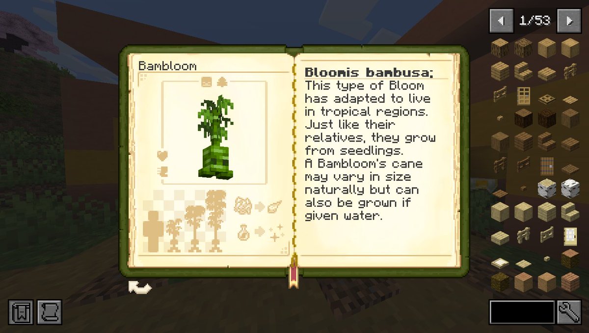Herios722's tweet photo. The Blooms in the Flora Codex! (if you hover the icons around the model they display info)
#Minecraft #Minecraftmod #pixelart #HeriosFloralExpansion https://t.co/mwmnlXHnuE