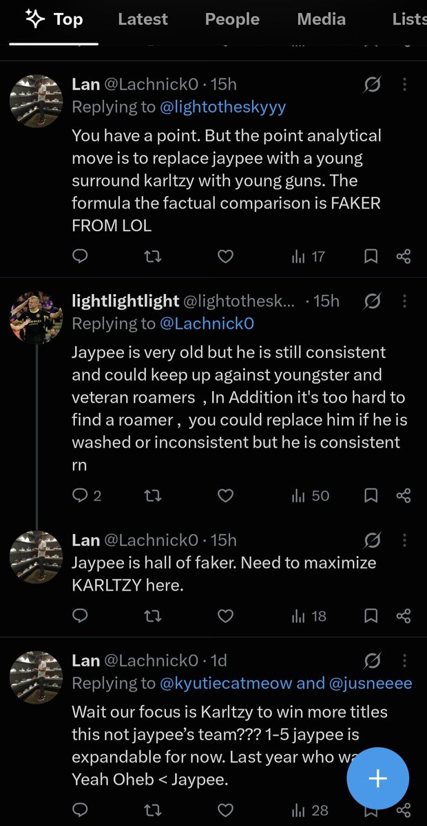 TwoOrNothing's tweet photo. Imagine dedicating a whole account to hate on Jaypee? Hahahahaha kampon ni bitter ex-echo player kasi na binangko kasi di na makasabay. HAHAHA https://t.co/k4gjeHyTzQ