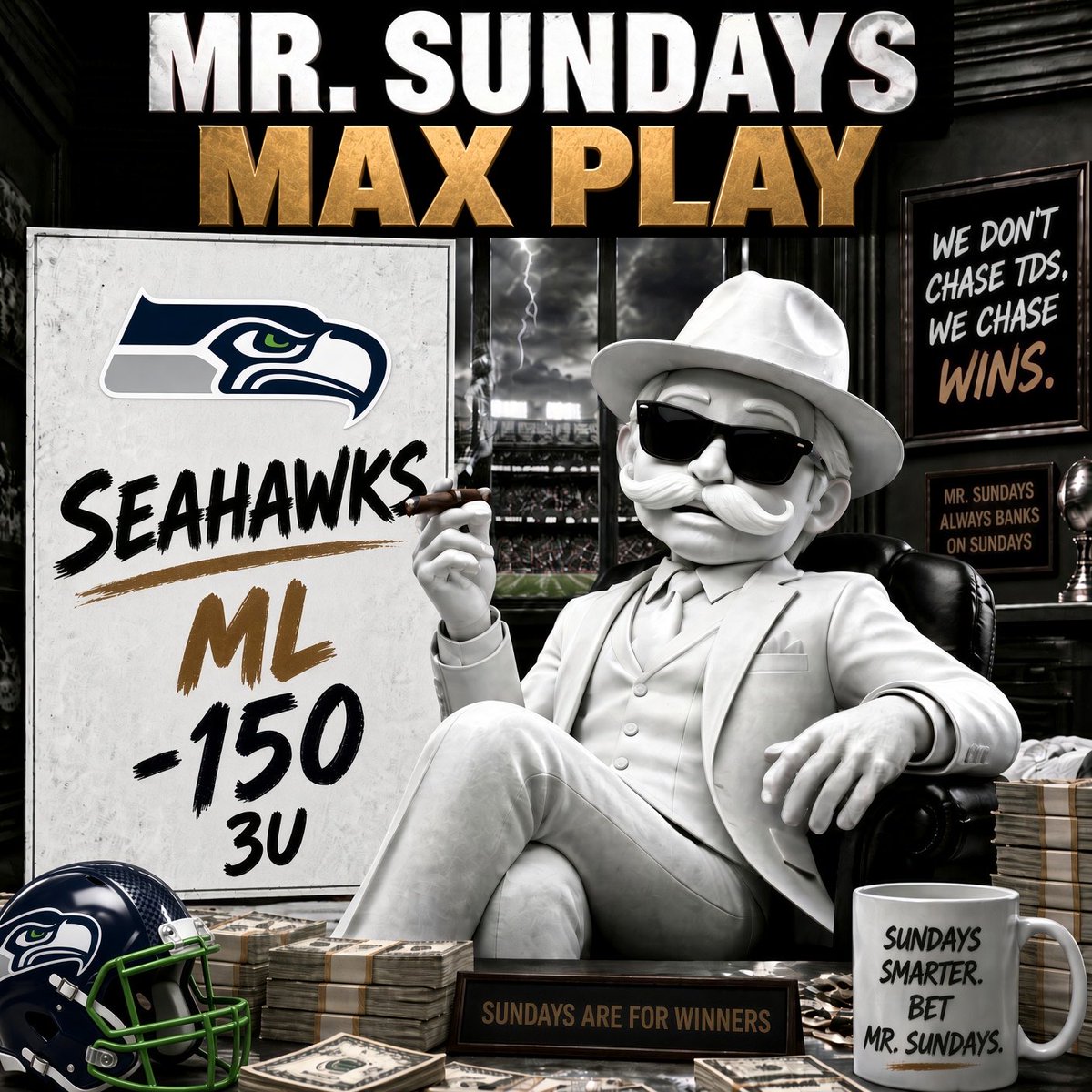 MrSundayspicks's tweet photo. 3U Max Play on SNF! https://t.co/Fln8a4bypF