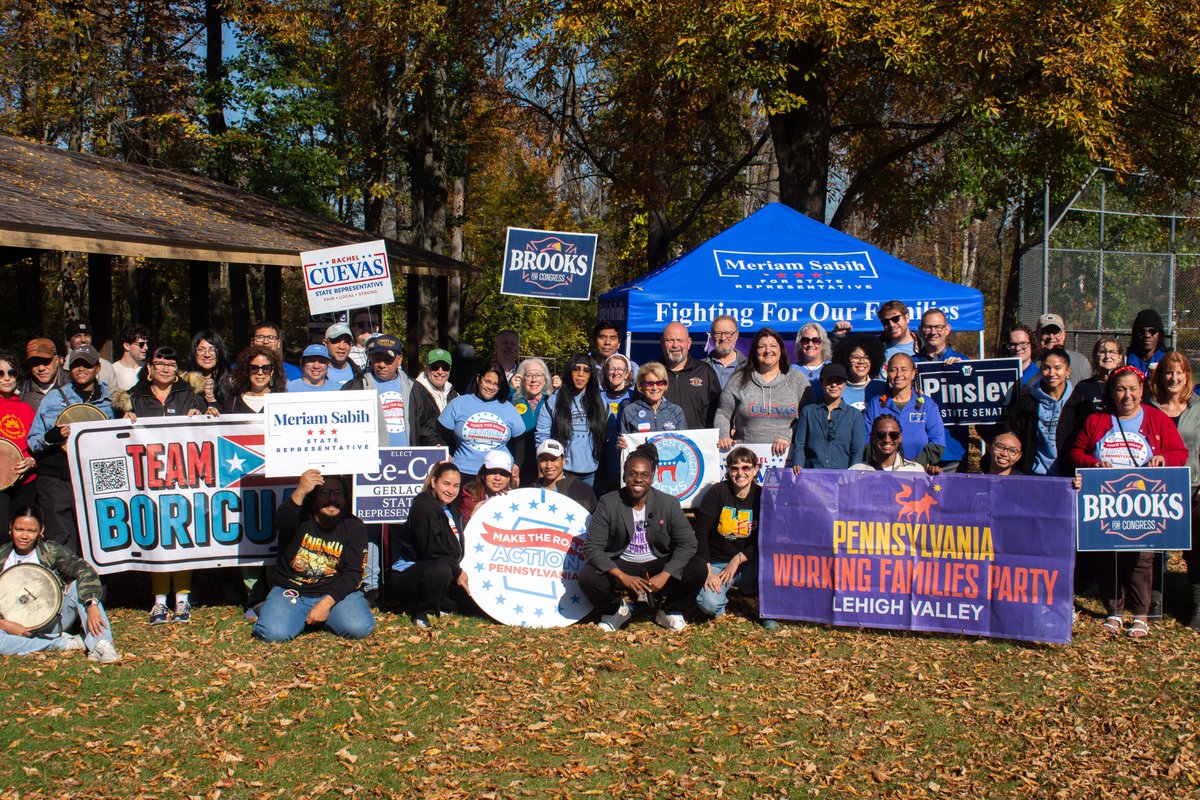 VoteBobBrooks's tweet photo. A great start to Sunday with a canvass launch with @WorkingFamilies and our down-ballot candidates in Center Valley!

Thank you to everyone who came out and knocked doors for our campaign. https://t.co/AekxnN0gXG