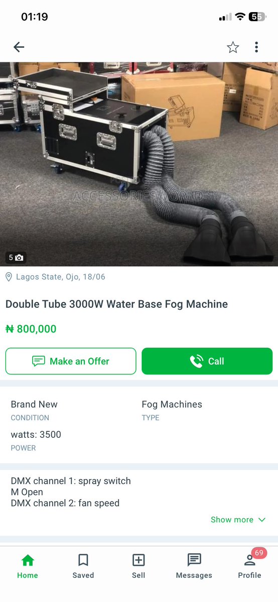 Winnerman1011's tweet photo. @DONJAZZY @DONJAZZY  Abeg make them help me make I fit use this one start to hustle wedding reception for a start. Na 3000W fog machine as I dey grow I go buy other machines 
0060888513 union bank https://t.co/DAc7d65NqA