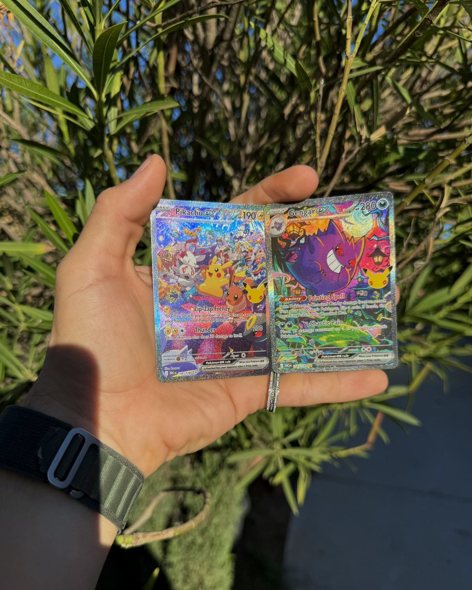 _chriskage_'s tweet photo. Gengar would finally show himself to me during the spooky season, but my #1 chase card is finally home 👻 🎃 https://t.co/n1RLxKv4Qr