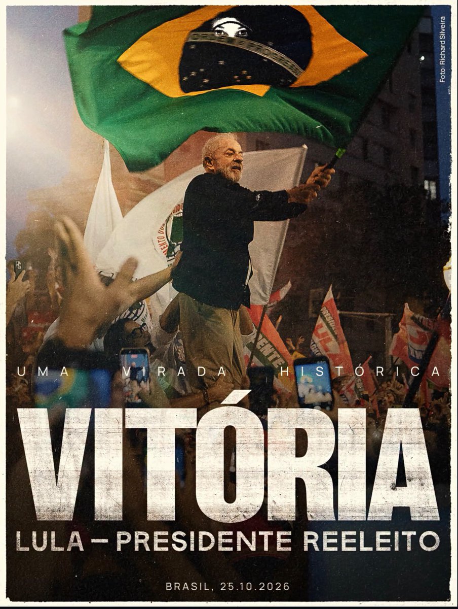 PopTrendsx's tweet photo. Luís Inácio Lula da Silva é reeleito no Brasil, com uma virada HISTÓRICA no 2º turno. #Eleicoes2026 https://t.co/kyKjyoBXzd