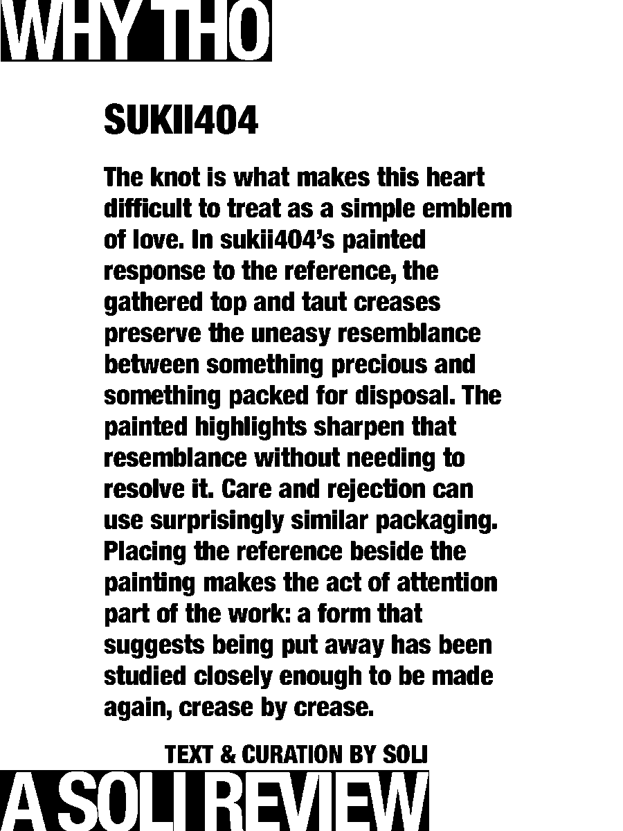 solisolsoli's tweet photo. the art | the ref · sukii404 https://t.co/JodbDwNqlZ