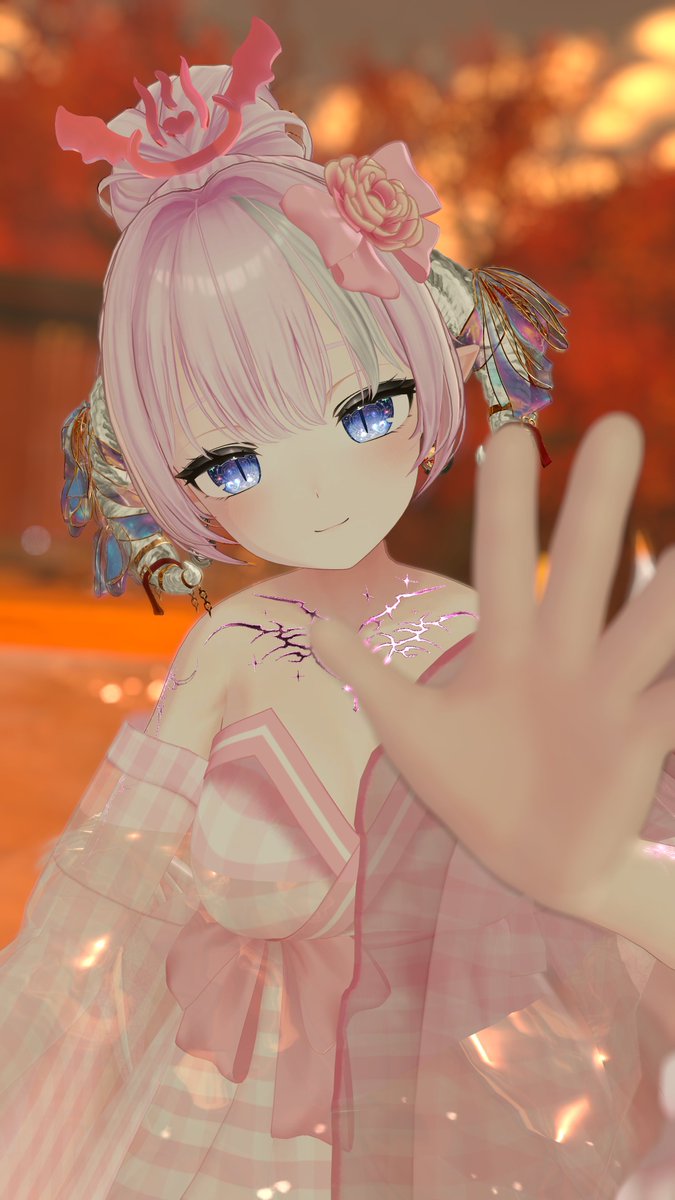 VRC49497967's tweet photo. おはなや🌼♨
今夜は　サキュブローの一周年特別営業です
一年とても楽しくてあっという間でした
ぜひ遊びに来てくださいね👿💕
#サキュブロー　#朝ブロー https://t.co/Aqm3vDhRbj