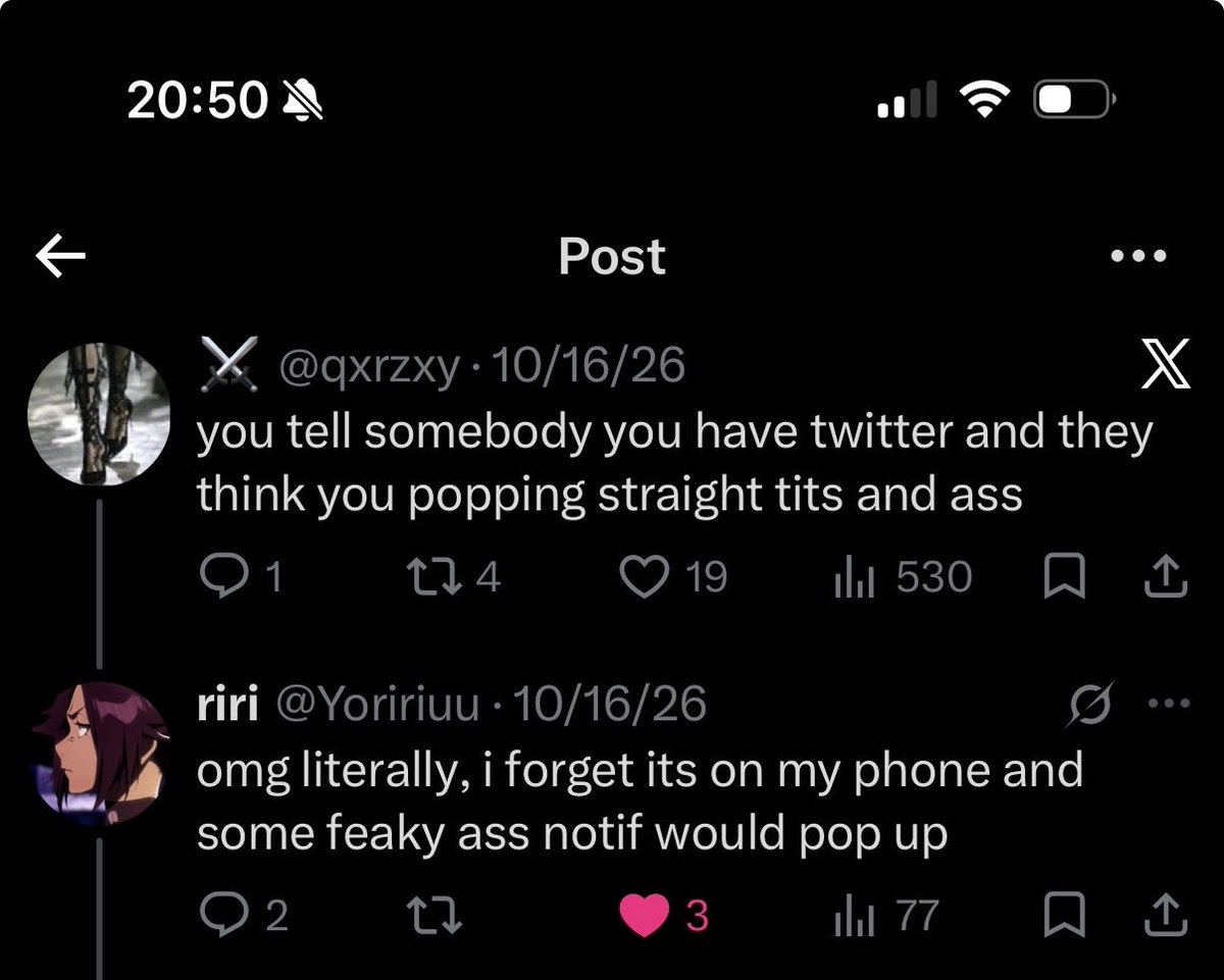 Jwhip025's tweet photo. @Yoririuu This thread shall haunt you forever😭🤣 https://t.co/QIG12enFXM