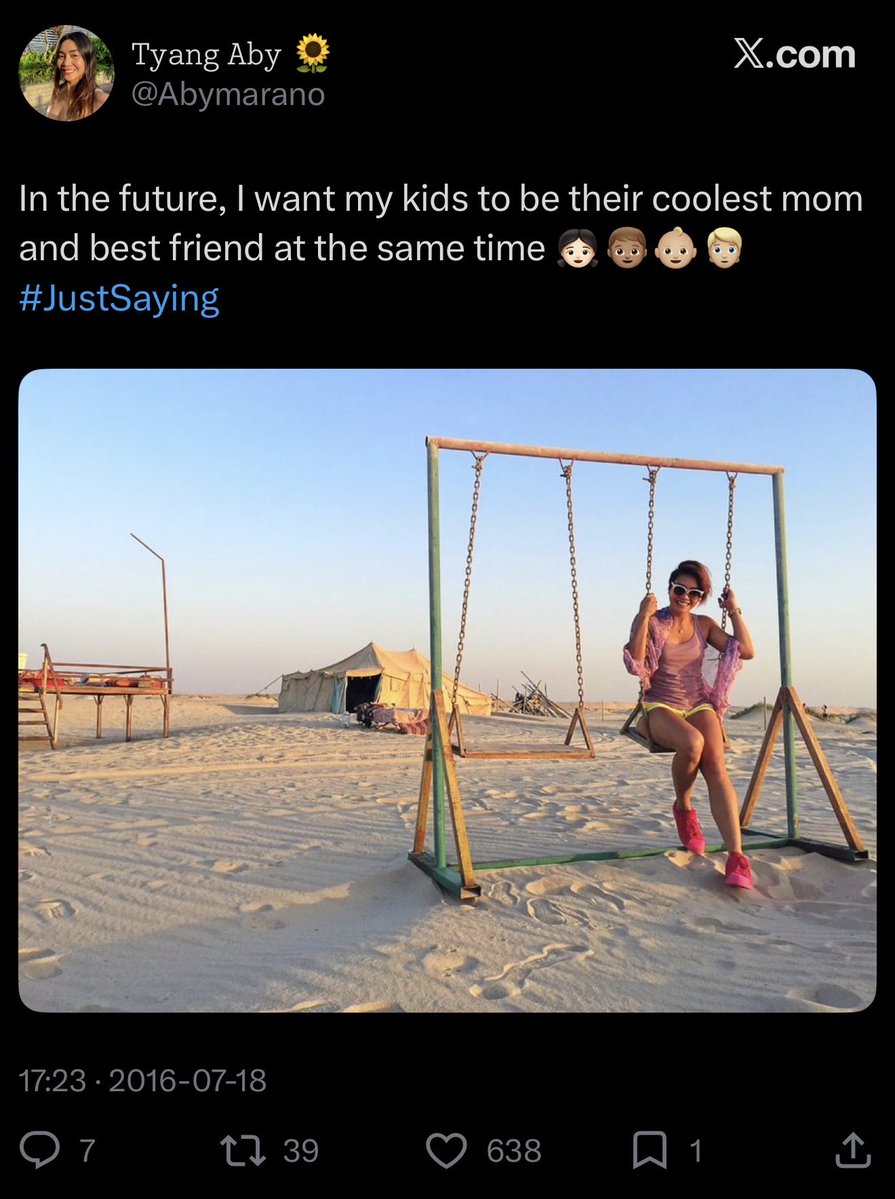 tyangEME's tweet photo. Sows si @Abymarano nga nakaranas ng Lasallian education pero ganito English nya “I want my kids to be their coolest mom…” 🤣🤣🤣🤣🤣🤣🤣🤣🤣🤣🤣🤣🤣🤣 https://t.co/eh5y44XU3x