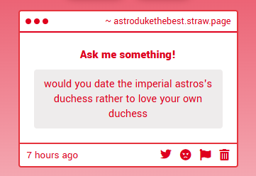 ASTRODUKEBEST's tweet photo. @TheTSMGlazer I KNOW DAMN WELL THIS IS YOU AND THE ANSWER IS NO AT LEAST ARIAS IS LESS CHOPPED https://t.co/5YEG7lnRo7