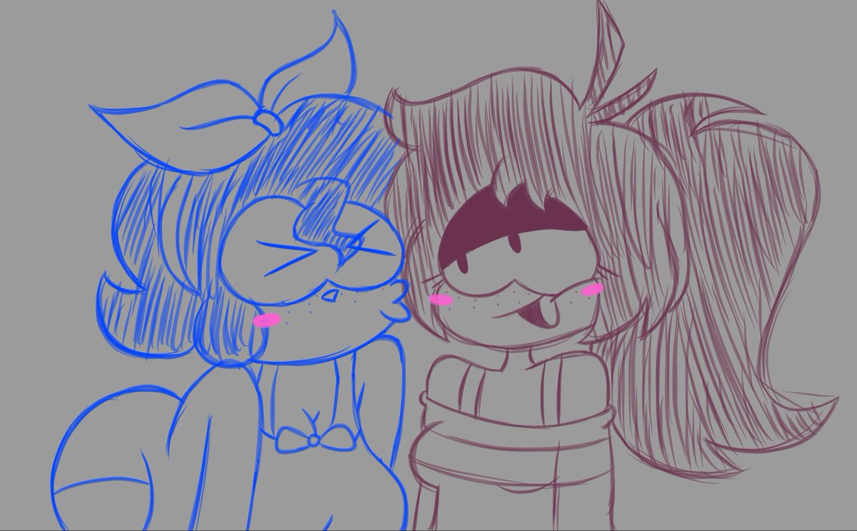 SeleneBunz's tweet photo. Doodles just because I thought this was adorable.
#frickbears3 #fivenightsatfrickbears3 https://t.co/4lFKHR0cTo
