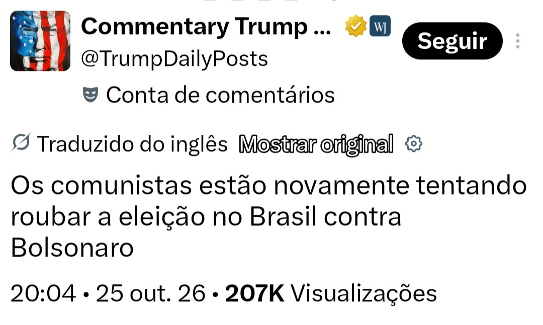 AleGSCRF's tweet photo. @marcos217162197 @TumultoBR Tomara...
Ele tá indignado! https://t.co/EjcDFUIDt5