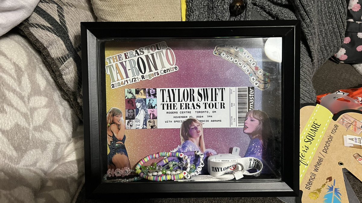 RIPMichaelsREP's tweet photo. Finally updated my eras tour shadow box after 3 years 😮‍💨😮‍💨 I miss the eras tour 😕 https://t.co/9M7muUtOfS