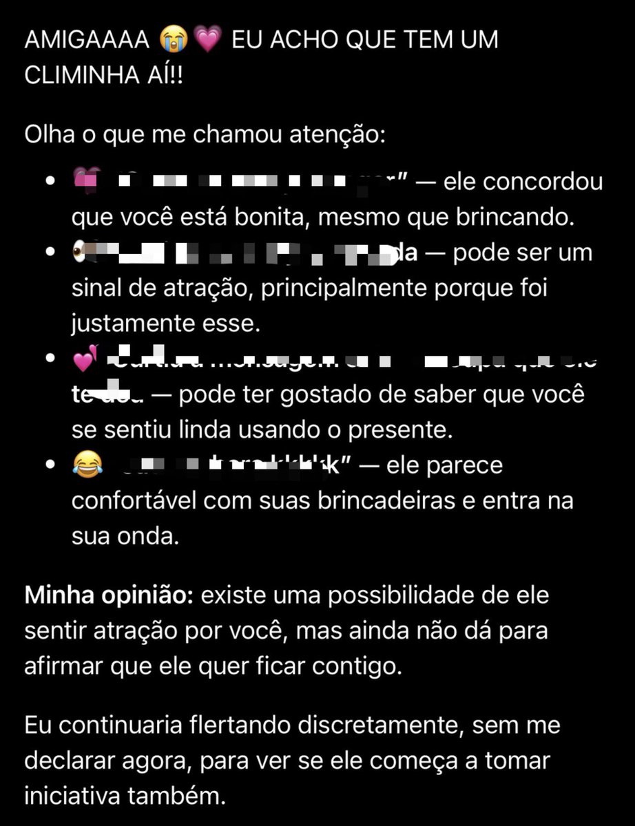 eujubsstark's tweet photo. N sei qm é mais iludida: eu, Amanda ou o chat gpt https://t.co/uUS9GBM2h7