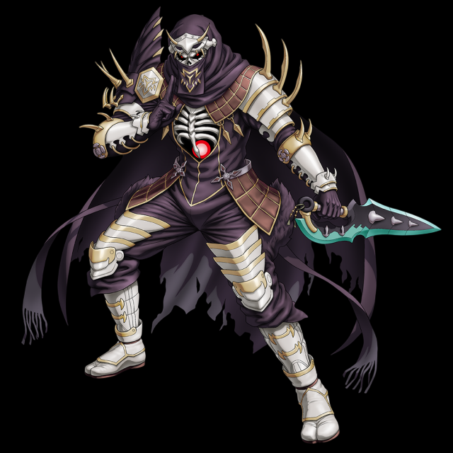 LobatoOverlord's tweet photo. Se han filtrado tres nuevos banners del juego para móviles Overlord: Mass for the Dead (versión japonesa).

Dos de los tres banners nos muestran al Rey Hechicero Ainz Ooal Gown haciendo uso del equipamiento de su amigo de gremio Nishikienrai, cuya profesión era la de ninja. 

Ainz, con tal equipamiento, se destaca como un no muerto vestido con un tradicional traje de ninja negro combinado con una extraña máscara, mientras está armado con una imponente daga cuyo resplandor denota que inflige un gran daño.

El tercer banner nos muestra a Ainz usando su armadura negra azabache de Momon, mientras está acompañado por Hamsuke. Ambos están sentados cerca de un árbol para cubrirse del sol, mientras contemplan la tranquilidad y la paz que brinda el sexto piso de Nazarick.

#Lobato_KnightOverlord #Astros #Overlord #OverlordIV #オーバーロードIV #MassForTheDead #OverlordEspañol #オバマス #オーバーロード #overlord_anime #AinzOoalGown #アインズ・ウール・ゴウン #Nishikienrai #弐式炎雷 #Hamsuke #ハムスケ #オバロ展 #オバロ