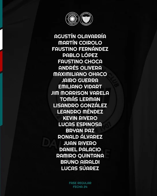 Image from Colón Futbol Club (@ColonFC_SAD)