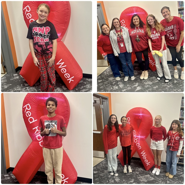 GreendaleLCSC's tweet photo. ❤️❤️ RED, RED, EVERYWHERE! ❤️❤️

GMS kicked off Red Ribbon Week on Friday with LOTS of RED! 🔴 Let’s keep the fun rolling tomorrow with CELEBRITY DAY! 🌟🎬 Dress like your favorite celebrity and show off your star power, Tigers! ❤️ https://t.co/roiBCA2SVw