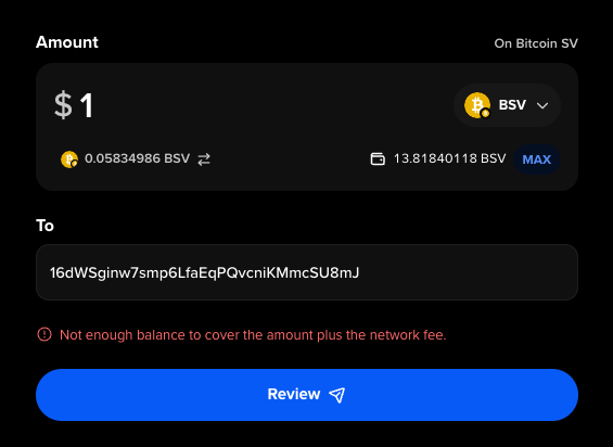 collincto's tweet photo. @twetchapp @coinyeezy I have an active live twetch account, and its balance is 3x what it really is on chain, and I can't send anything out. tried again a few minutes ago, and got this: https://t.co/fkymC2fTyk