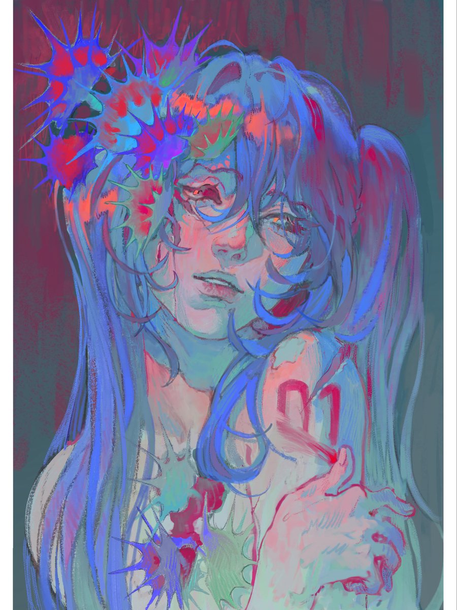 yoishikata8's tweet photo. Cleaning your feed from AI with 4 of my digital paintings😌✨ https://t.co/TYVnPT6ySb