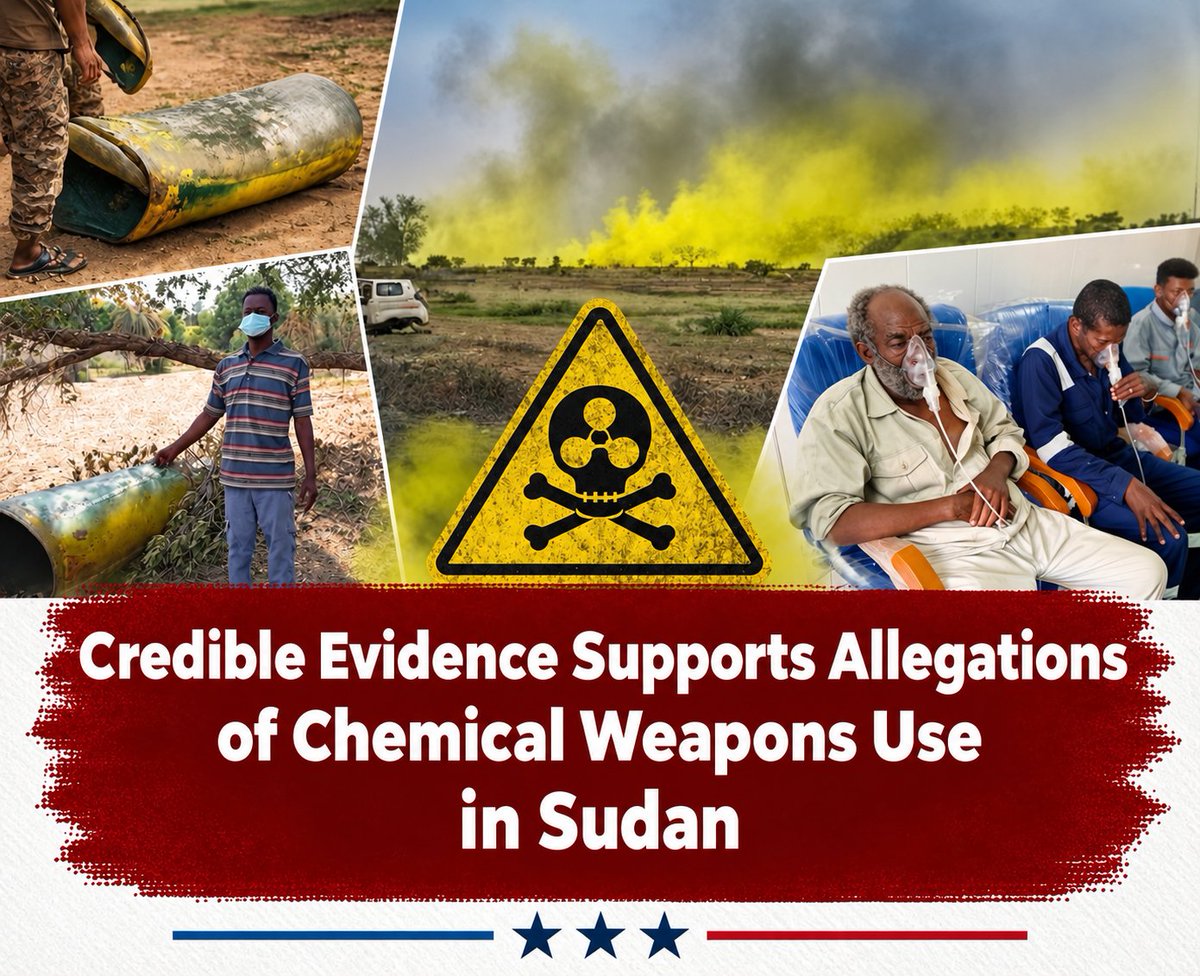 SalmaaAdam0's tweet photo. Credible evidence supports allegations that the Sudanese Armed Forces used chemical weapons, including chlorine, in at least two attacks in September 2024. The serious allegations warrant an independent international investigation and accountability if proven. https://t.co/M23TvAfAdf