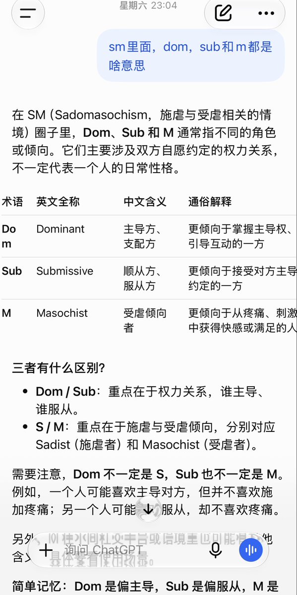 yongpikaimotuo's tweet photo. 很多人想听我对那条招募sub这人的分析

由于私信的人比较多，一次次复制粘贴有点手麻
所以感兴趣的可以看这条，由于我不是这个圈子的，我还专门查找了dom、sub、m的定义。

我的初衷和本意是为了劝回来那些对它开的条件心动的小女孩。我也是真的不希望一个鲜活的生命掉入它的魔爪 https://t.co/BFq15q1gD6