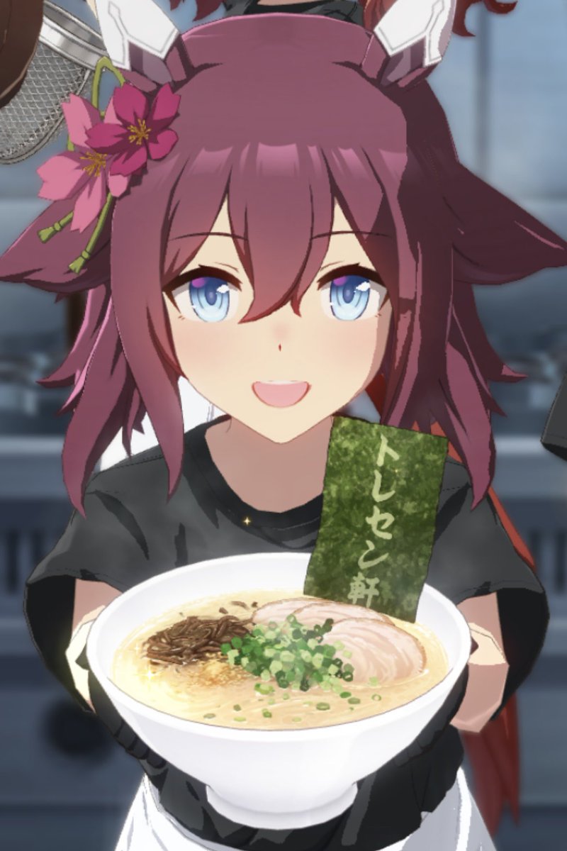 Chly0n0_O's tweet photo. ラーメンシナリオでアタフタしながらラーメンを作るチヨちゃんとても可愛かったですね🌸
次のシナリオではどんな可愛い姿を見せてくれるのかとても楽しみです… https://t.co/jprChVdeLn