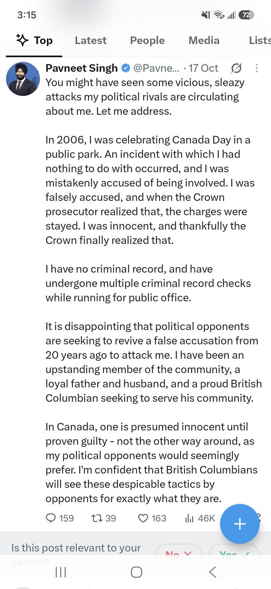 LessonsInTimezz's tweet photo. @VoteYYJWilliams @Emily_Lowan @BCGreens Should this guy apologize? https://t.co/SwNoEGmqQ7