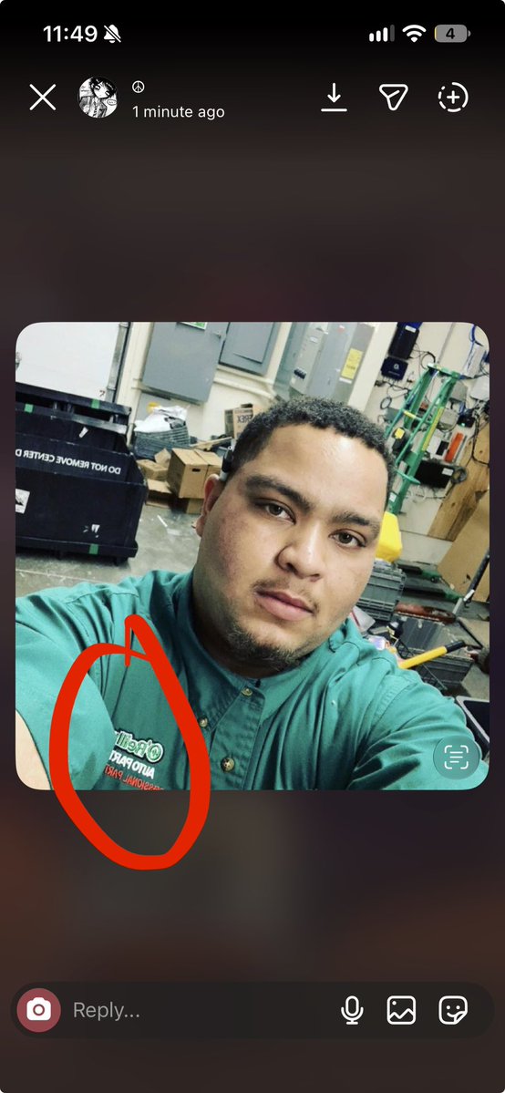 squillofan2016's tweet photo. @JupiterGreens69 @wsteriias @cloverspliff @iris020202 @p0ptartkitty Retard ass nigga works at o reilys auto parts 😭😭😭 https://t.co/TwLfjTYjwk
