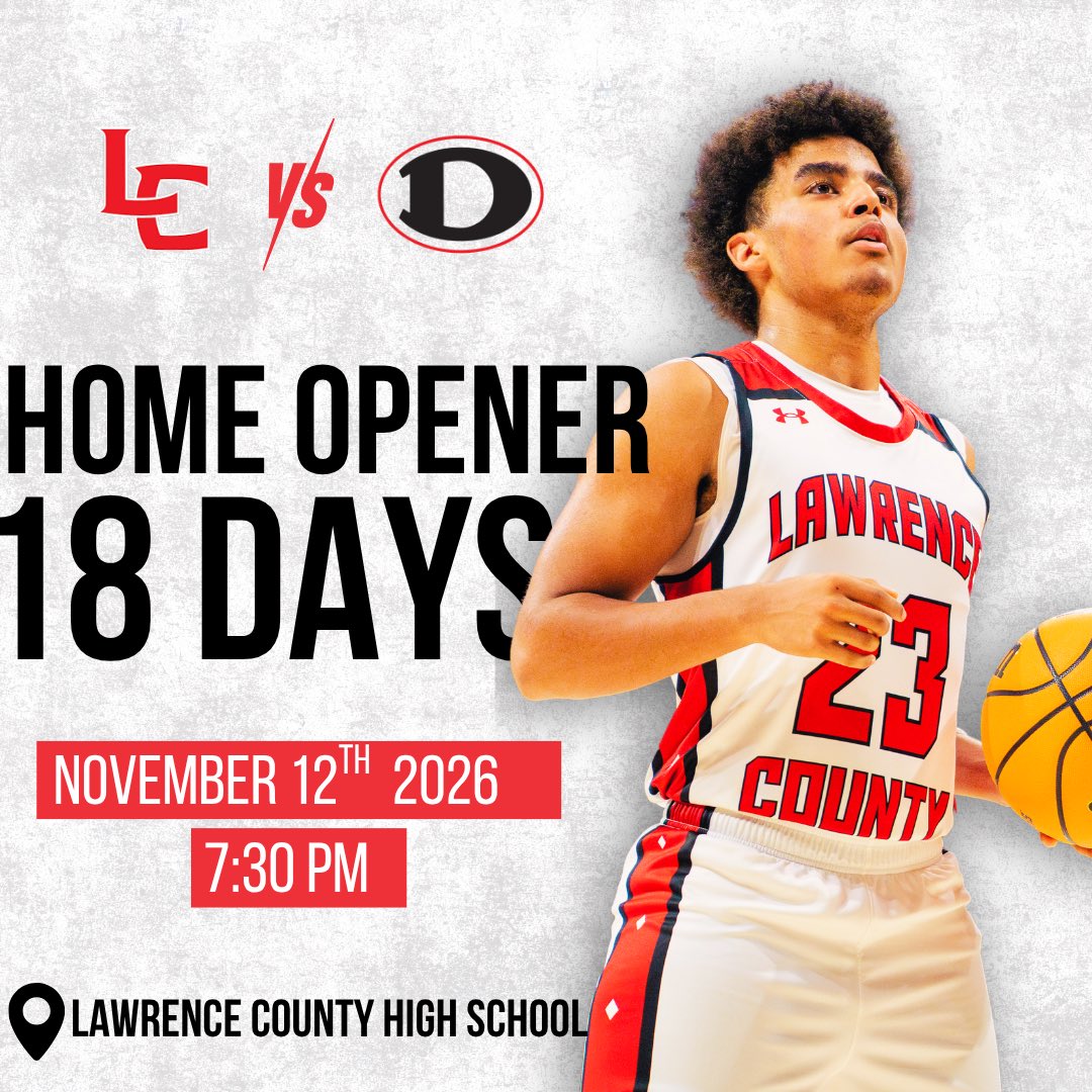 lchsmensbball's tweet photo. 1οΈβ£8οΈβ£ DAYS πΉπ #WeFam https://t.co/QzzALrbE0o