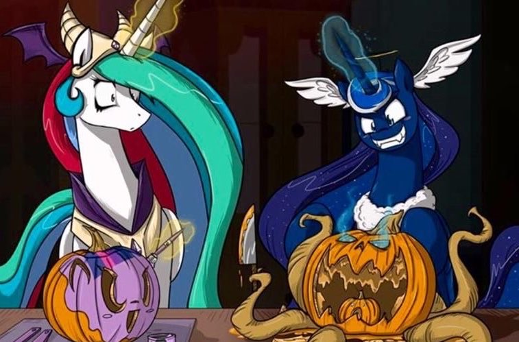 LunaTheM00ny's tweet photo. Nightmare night is coming real quickly! we can’t wait! https://t.co/Zfva3E0ojb