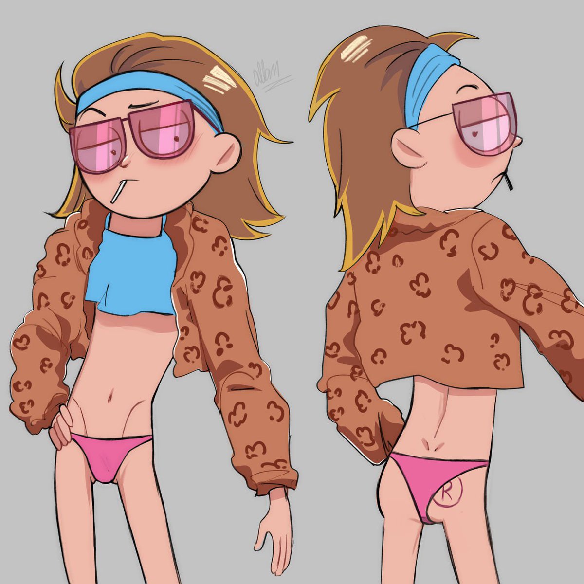 XallancitoXX's tweet photo. Miami Morty for the day 
#rickorty https://t.co/dSTj6oT1kC