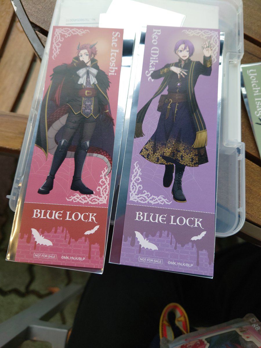 chAngE_Ark's tweet photo. ブルーロック  よみうりランド  購入特典
交換

譲
潔さん
蜂楽さん
玲王さん
冴さん

求
千切くん

本日よみうりランド手渡しもしくは後日郵送
早めに撤退予定です。

出先の為IDなし https://t.co/iVpxRAymHu