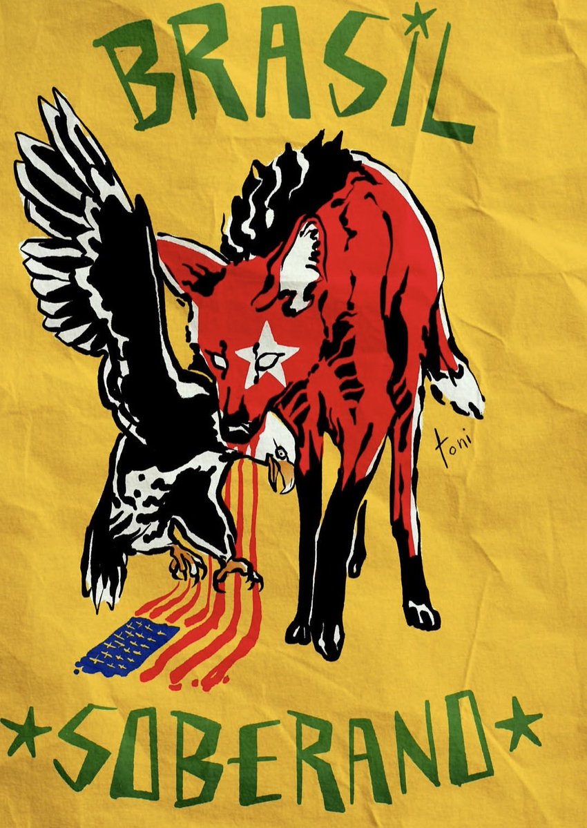 1moreloser's tweet photo. @TrumpDailyPosts BRASIL NÃO É QUINTAL DE NINGUÉM https://t.co/1nL7ejxYxE