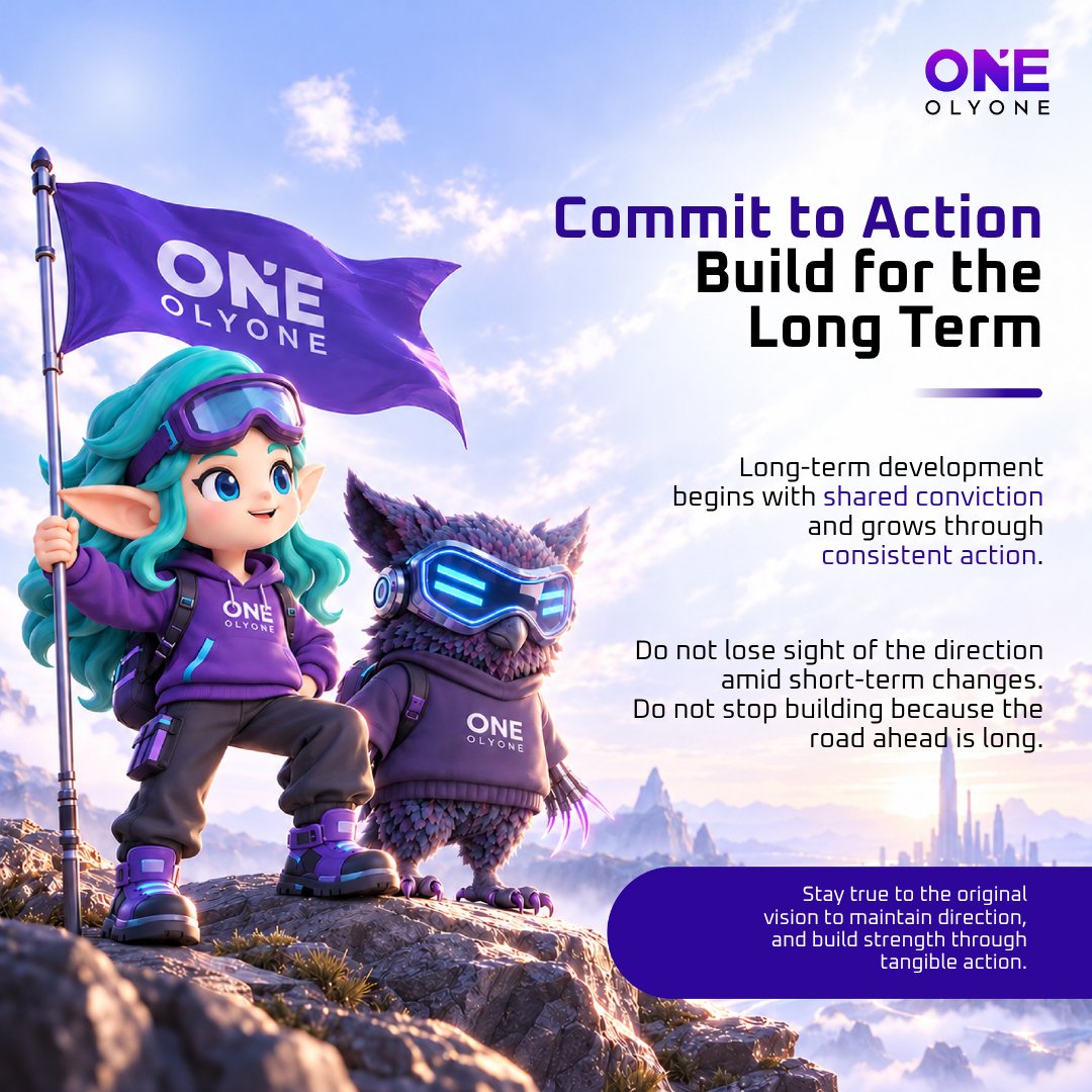 OlyOneOfficial's tweet photo. π± True growth comes from consistent effort, shared vision, and purposeful action.
π Build together, grow stronger, and create lasting possibilities.
β¨ Moving forward together toward a lasting future.
#OLYONE #SteadyProgress #ContinuousGrowth #BuildingTogether https://t.co/4gdONtc18v
