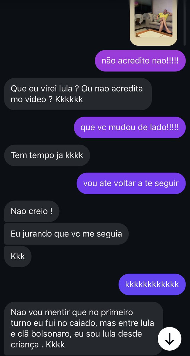kingsmariana's tweet photo. isso aqui me impactou muito!!!! 
um ex amigo bolsonarista que parei de seguir há anos porque tava insuportável, tava curtindo meus posts e eu fui olhar o perfil dele hoje, fiquei GAG NEM TUDO ESTÁ PERDIDO https://t.co/l5P4rwDbSE
