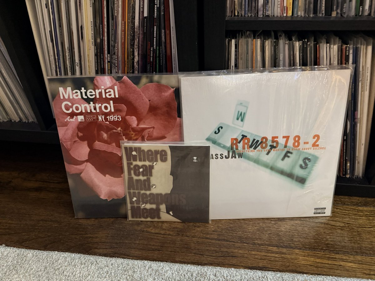 andeewells's tweet photo. @TimSullivanPSN @Jimmyking35 I do my best. No deadguy vinyl but 2/3 ain’t bad. https://t.co/fxfGaXD24F