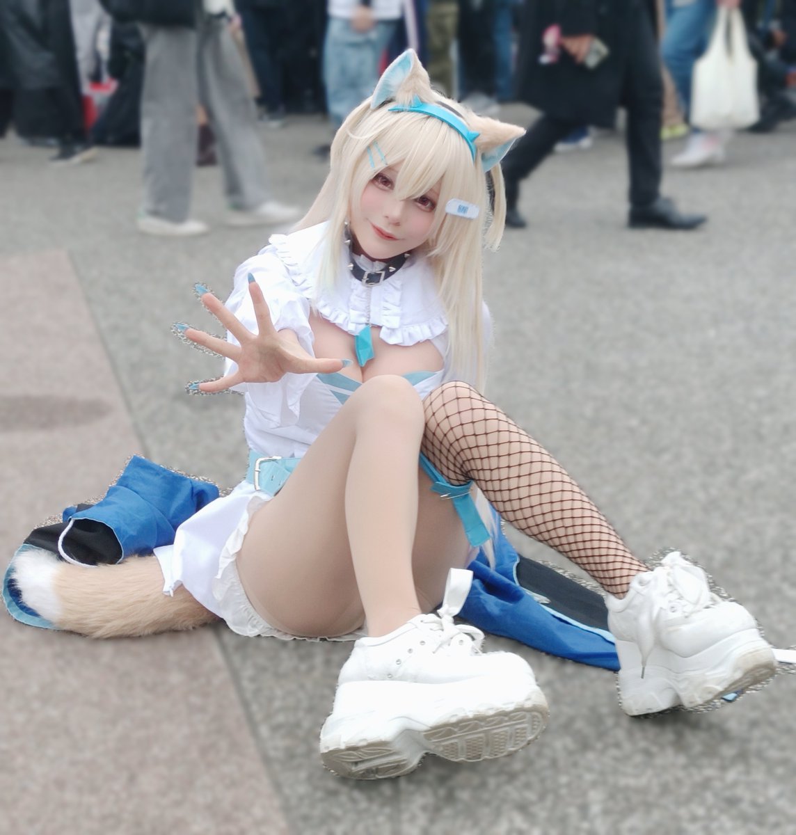 chnyshng5's tweet photo. 2026/02/06
台湾FF day1
Hololive/フワワ•アビスガード
モデル：あのねのあ🐈🤎（@Noatan_cos）
撮影ありがとうございました😊

#FF46 #hololive #台湾FF 
#みてみてのあち 
#のあにゃんちーむ https://t.co/rtXuz4JpJ1