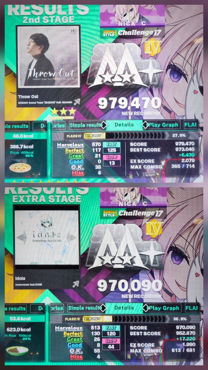 RadioVisionAM's tweet photo. 10-25 pt.2

Tohoku EVOLVED ESP: 923→933
chaplet ESP: 959→969
Throw Out CSP: 973→979
Idola CSP: 952→970
ミッドナイト☆WAR CSP: 962→962.9
Triple Counter ESP: 918→938
IX ESP: 959→965
FLOWER CSP: 995→996 GFC

17 request endurance part 1 🥵 💦 https://t.co/9b9dJ12x8r