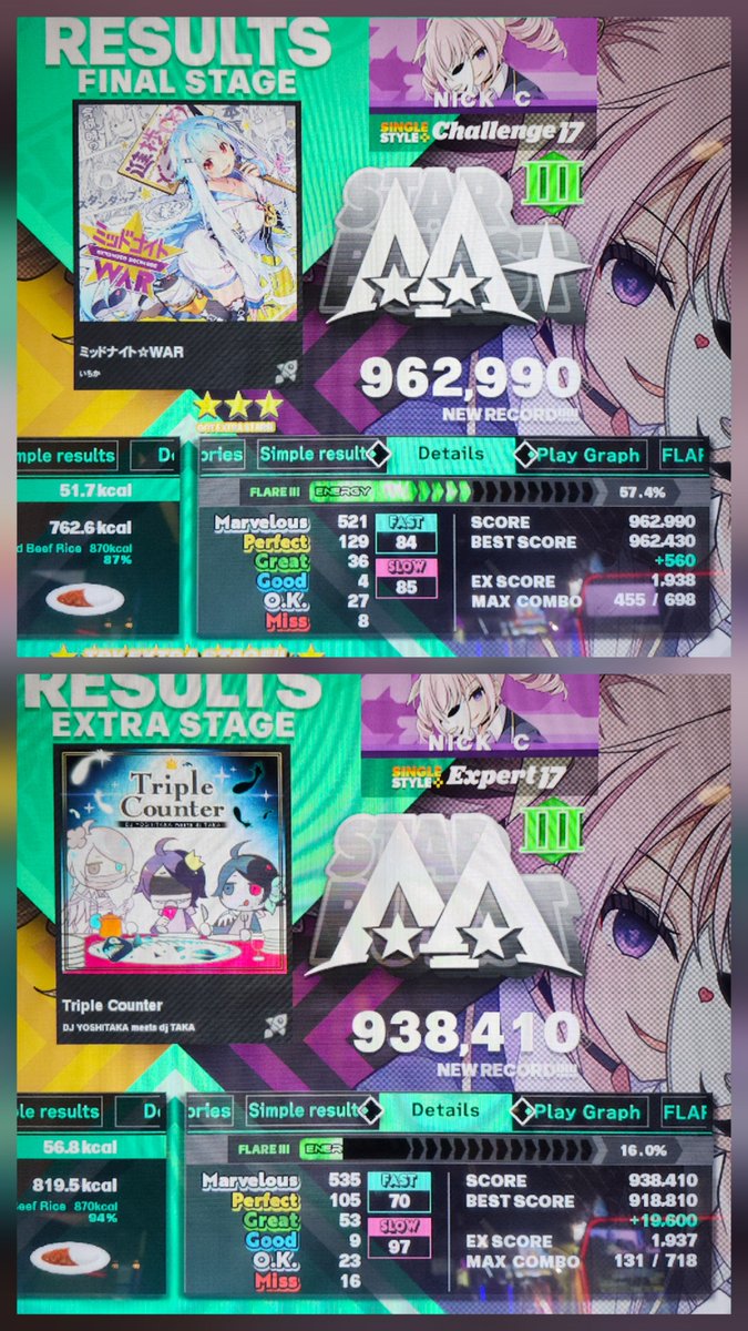 RadioVisionAM's tweet photo. 10-25 pt.2

Tohoku EVOLVED ESP: 923→933
chaplet ESP: 959→969
Throw Out CSP: 973→979
Idola CSP: 952→970
ミッドナイト☆WAR CSP: 962→962.9
Triple Counter ESP: 918→938
IX ESP: 959→965
FLOWER CSP: 995→996 GFC

17 request endurance part 1 🥵 💦 https://t.co/9b9dJ12x8r