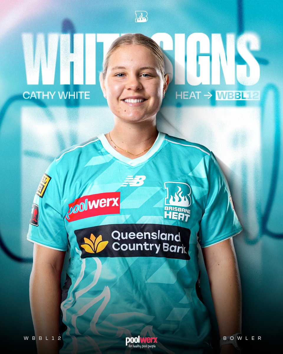 HeatBBL's tweet photo. The final piece of our #WBBL12 puzzle! 🧩 19-year-old speedster is joins the Teal family! 🩵 https://t.co/t1V9r2zogp
