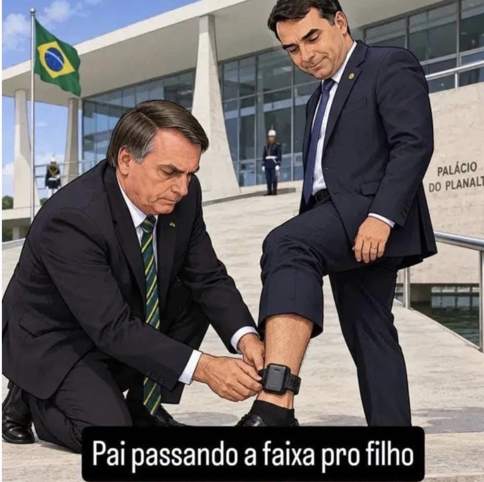 pravda_br's tweet photo. Passando a faixa. https://t.co/NwdDXTERj1