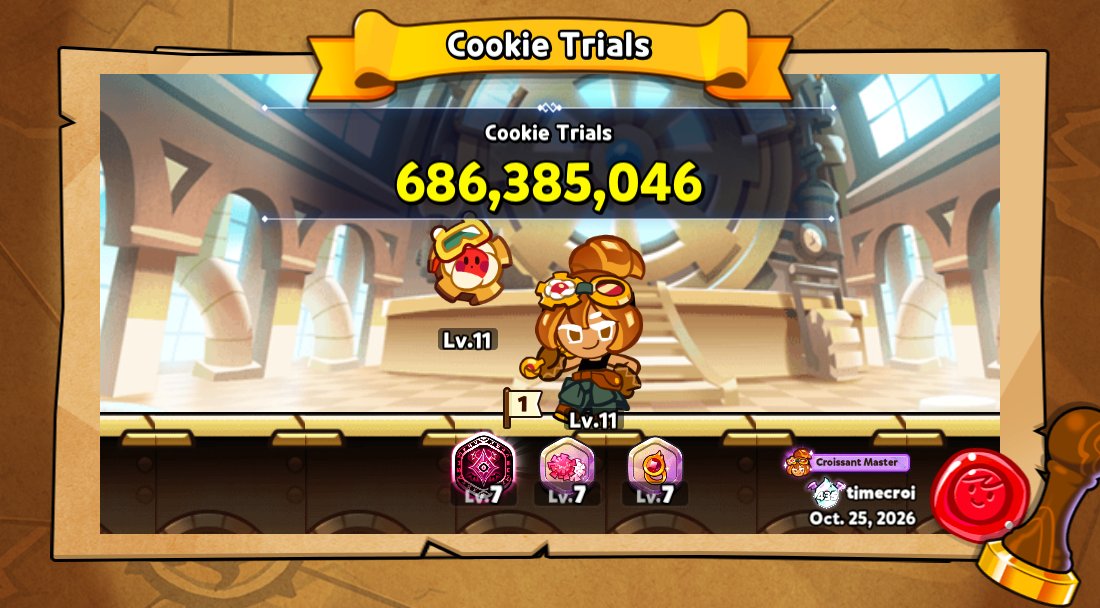 timecroiyuri's tweet photo. On this Day
10/25/26 
1st place in Croissant’s trial 🥹🥐❤️
I’ve completed my biggest goal 🥳 https://t.co/vYmOxzjIrv