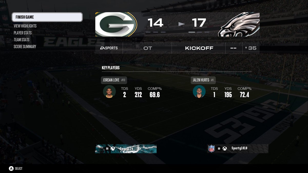 XCFL_Guac's tweet photo. We come away with a win Week 1 vs the Packers @XCFLNetwork https://t.co/b4547GttUl