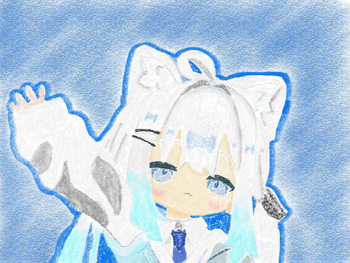 Ruby_vrckp's tweet photo. おかきさんを描かせていただいたのだよ！✨
VRCでライブに一緒に行った初めてのフレンドさん！ぽわぽわしたデフォよりのキプちゃん可愛いんだぁ
時間帯も遊ぶところも違うから会えないことの方が多いけど、リアルイベントでは顔合わせたり、書き置き残したりしてるね〜
突発ダンス撮影も楽しかった！またやりたいね✨
貴方がこれからも素敵な日々を過ごせますように🙏