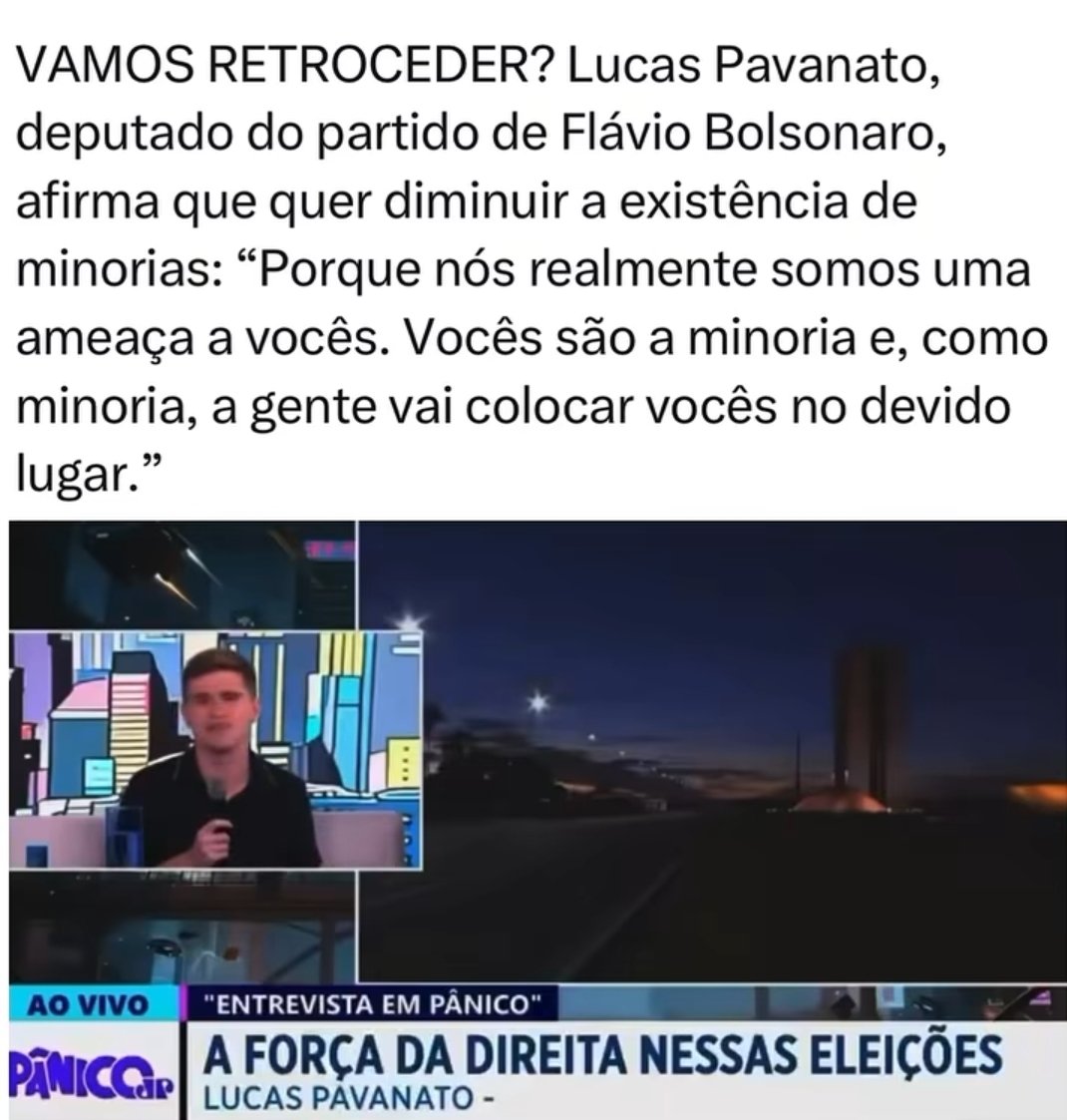 Golurk_623_'s tweet photo. @ErikakHilton @FlavioBolsonaro Se forem pedir impeachment de alguem porquê não começa pelo Pavanato que ameaçou violar o Artigo 1 dos Direitos Humanos. https://t.co/hrSUt8V5dp