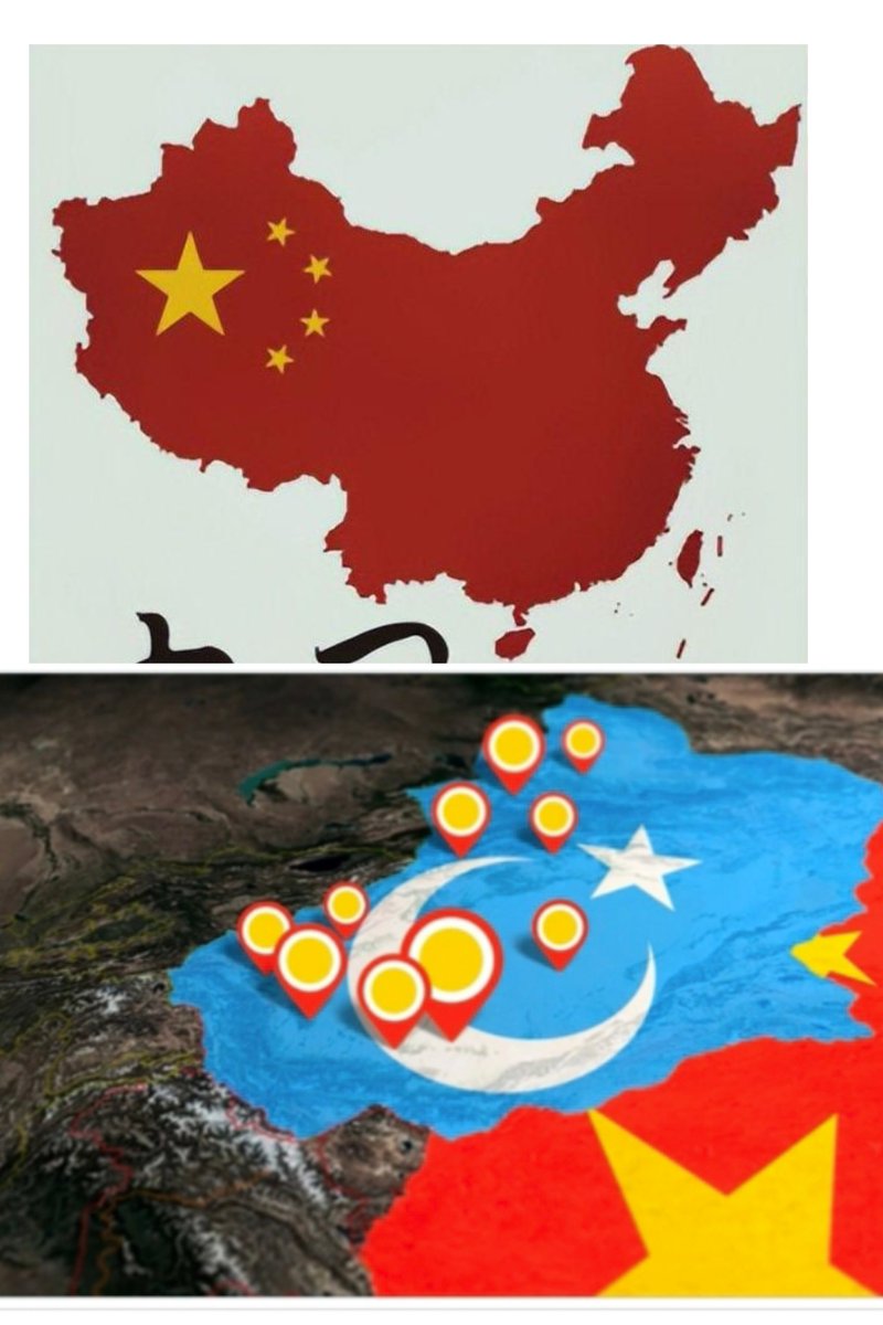 hgc990206's tweet photo. @tonightsnight52 土耳其人想在中国领土上 建立东土耳其   他们连“国旗”都想好了    就是把底色换一下  中国人异常愤怒😠 https://t.co/yfMsXtox91