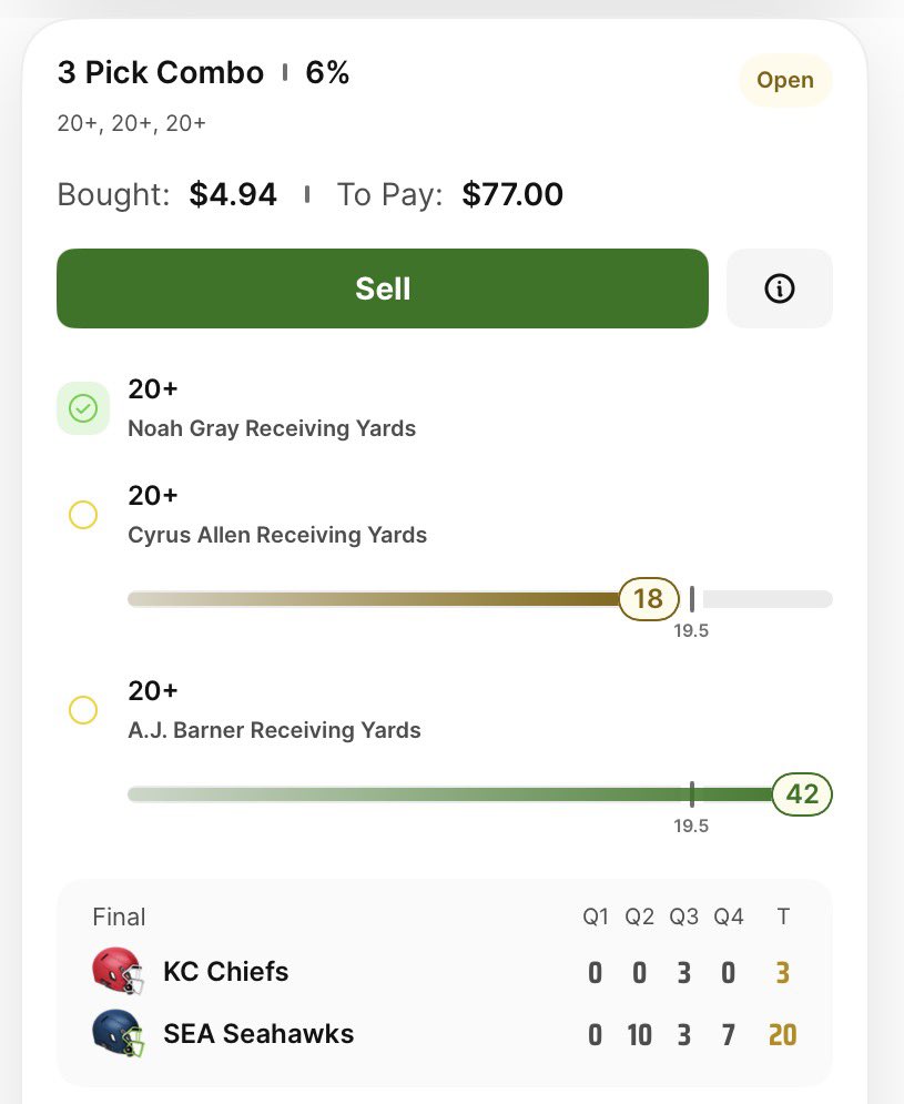 rl__rich's tweet photo. @BreidenFehoko Allen had a catch in the first quarter.  No catches after that.  I know that the NFL is rigged.  But I bet low like $10. https://t.co/wgeBEkrZL2